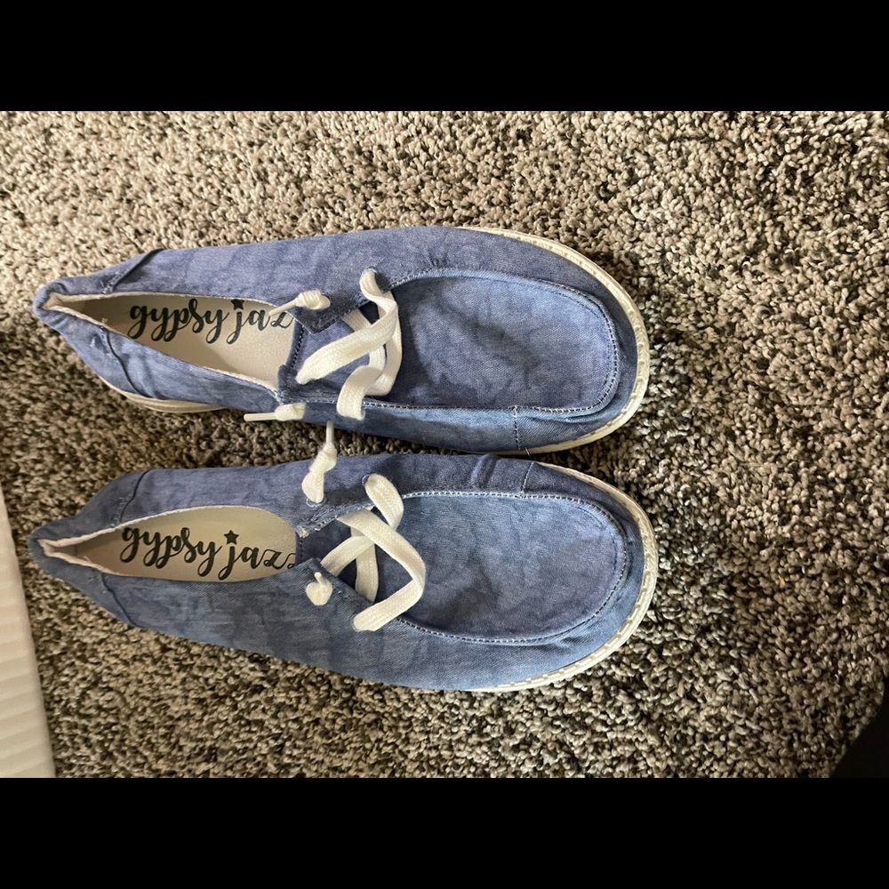 NWOT gypsy jazz blue